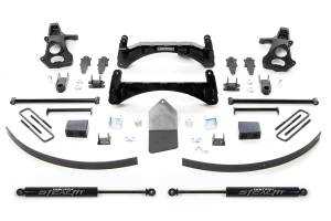 Fabtech - Fabtech K1027M Basic Lift System w/Shocks - Image 1