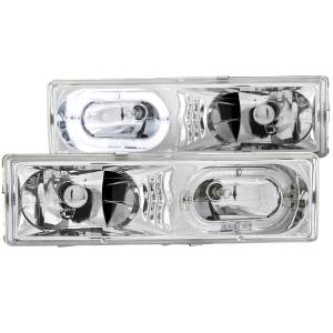 Anzo USA - Anzo USA 111006 Crystal Headlight Set w/Halo - Image 1