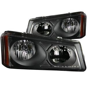 Anzo USA - Anzo USA 111009 Crystal Headlight Set - Image 1