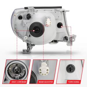 Anzo USA - Anzo USA 111437 Crystal Headlight Set - Image 5