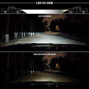 Anzo USA - Anzo USA 111478 LED Crystal Headlight Set - Image 6