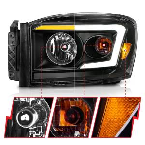 Anzo USA - Anzo USA 111526 Crystal Headlight Set - Image 3