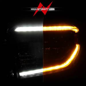 Anzo USA - Anzo USA 111533 LED Crystal Headlight Set - Image 6