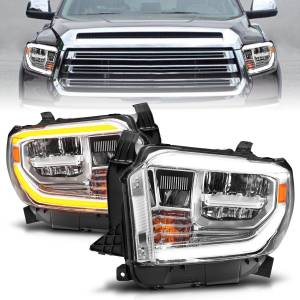 Anzo USA - Anzo USA 111534 LED Crystal Headlight Set - Image 1