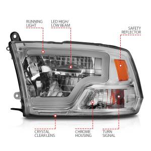 Anzo USA - Anzo USA 111540 LED Projector Headlight - Image 4