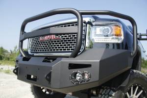 Fab Fours - Fab Fours GM14-A3150-1 Premium Heavy Duty Winch Front Bumper - Image 1