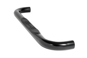Dee Zee - Dee Zee DZ372511 Textured Black Steel Side Steps 3 in. Round Cab Length - Image 1