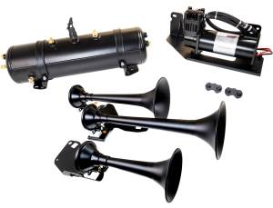 Kleinn Automotive Air Horns - Kleinn Automotive Air Horns RPTR-734 Onboard Air System w/Horns - Image 1