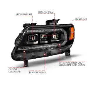 Anzo USA - Anzo USA 111641 LED Projector Headlight - Image 3