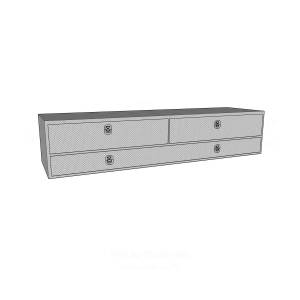 Westin - Westin 80-TB400-96D Brute High Cap Stake Bed Contractor Box - Image 3