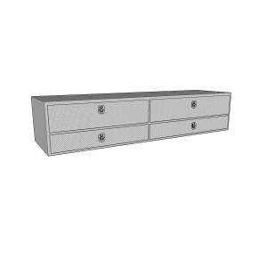 Westin - Westin 80-TB400-96D-BD Brute High Cap Stake Bed Contractor Box - Image 2