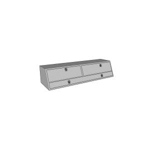 Westin - Westin 80-TBS200-88D Brute Contractor TopSider Tool Box - Image 2