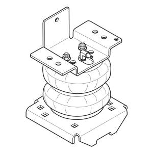 Firestone Ride-Rite - Firestone Ride-Rite 2249 Ride-Rite Air Helper Spring Kit - Image 1