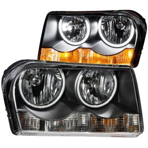 Anzo USA - Anzo USA 121138 Crystal Headlight Set w/Halo - Image 1
