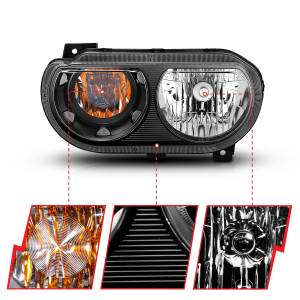 Anzo USA - Anzo USA 121526 Crystal Headlight Set - Image 3