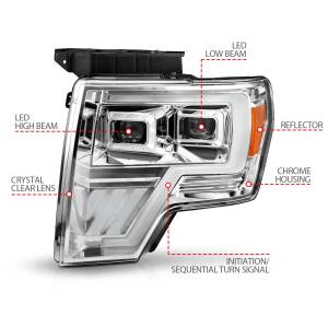 Anzo USA - Anzo USA 111607 LED Projector Headlight - Image 4
