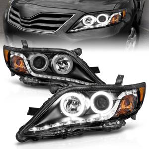 Anzo USA - Anzo USA 121442 Crystal Headlight Set w/Halo - Image 1