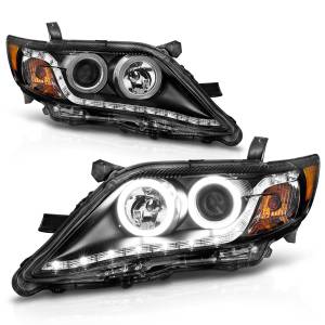 Anzo USA - Anzo USA 121442 Crystal Headlight Set w/Halo - Image 2