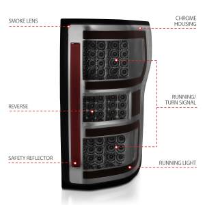 Anzo USA - Anzo USA 321339 LED Tail Light Assembly - Image 4