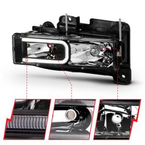 Anzo USA - Anzo USA 111498 Crystal Headlight Set - Image 3