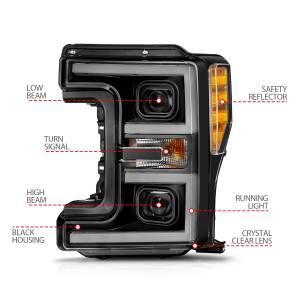 Anzo USA - Anzo USA 111577 LED Projector Headlight - Image 4