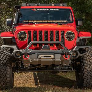 Rugged Ridge - Rugged Ridge 11549.55 Venator Front Bumper - Image 3