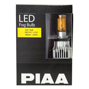 PIAA - PIAA 17502 H8/H11/H16 LED Yellow Fog Light Replacement Bulb - Image 2