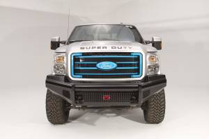 Fab Fours - Fab Fours FS05-S1261-1 Black Steel Front Ranch Bumper - Image 3