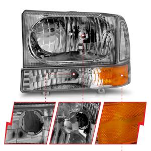 Anzo USA - Anzo USA 111081 Crystal Headlight Set - Image 3