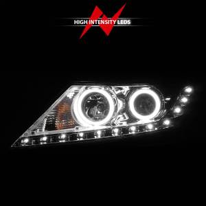 Anzo USA - Anzo USA 111249 Crystal Headlight Set w/Halo - Image 6