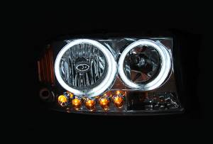 Anzo USA - Anzo USA 111194 Crystal Headlight Set w/Halo - Image 3