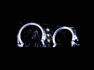 Anzo USA - Anzo USA 111212 Crystal Headlight Set w/Halo - Image 3