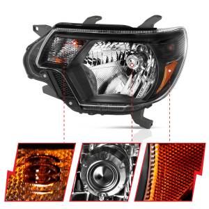 Anzo USA - Anzo USA 111395 Crystal Headlight Set - Image 3