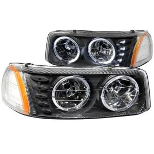 Anzo USA - Anzo USA 111207 Crystal Headlight Set w/Halo - Image 1