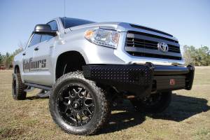 Fab Fours - Fab Fours TT14-K2861-1 Black Steel Front Bumper - Image 4