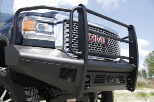 Fab Fours - Fab Fours GM14-Q3160-1 Elite Front Ranch Bumper - Image 2