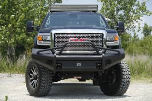 Fab Fours - Fab Fours GM14-Q3162-1 Elite Front Ranch Bumper - Image 2