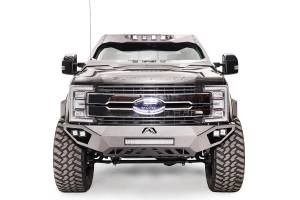 Fab Fours - Fab Fours FS17-V4161-B Open Fender Front Bumper - Image 1