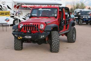 Fab Fours - Fab Fours JK07-B1850-B Lifestyle Winch Front Bumper - Image 5
