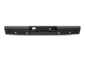Fab Fours - Fab Fours DR10-RT2950-1 Red Steel Rear Bumper - Image 1
