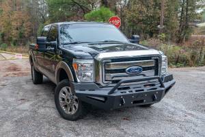 Fab Fours - Fab Fours FS11-RS2562-1 Red Steel Front Bumper - Image 2