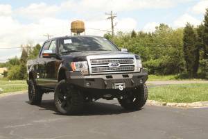 Fab Fours - Fab Fours FF09-H1951-1 Premium Heavy Duty Winch Front Bumper - Image 3