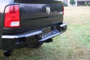 Fab Fours - Fab Fours DR09-W2950-B Heavy Duty Rear Bumper - Image 1