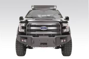 Fab Fours - Fab Fours FF15-H3251-B Premium Heavy Duty Winch Front Bumper - Image 1