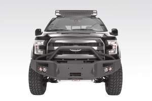 Fab Fours - Fab Fours FF15-H3252-1 Premium Heavy Duty Winch Front Bumper - Image 2