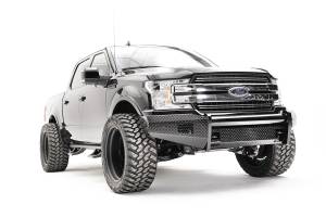 Fab Fours - Fab Fours FF18-K4561-1 Black Steel Front Bumper - Image 2