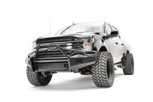 Fab Fours - Fab Fours FF18-K4562-1 Black Steel Front Bumper - Image 2