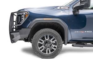 Fab Fours - Fab Fours GM20-Q5060-1 Black Steel Front Bumper - Image 5