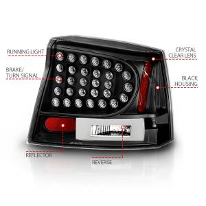 Anzo USA - Anzo USA 321014 LED Tail Light Assembly - Image 4