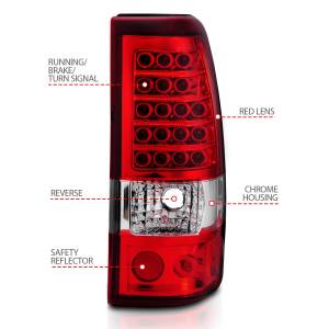 Anzo USA - Anzo USA 311007 LED Tail Light Assembly - Image 4